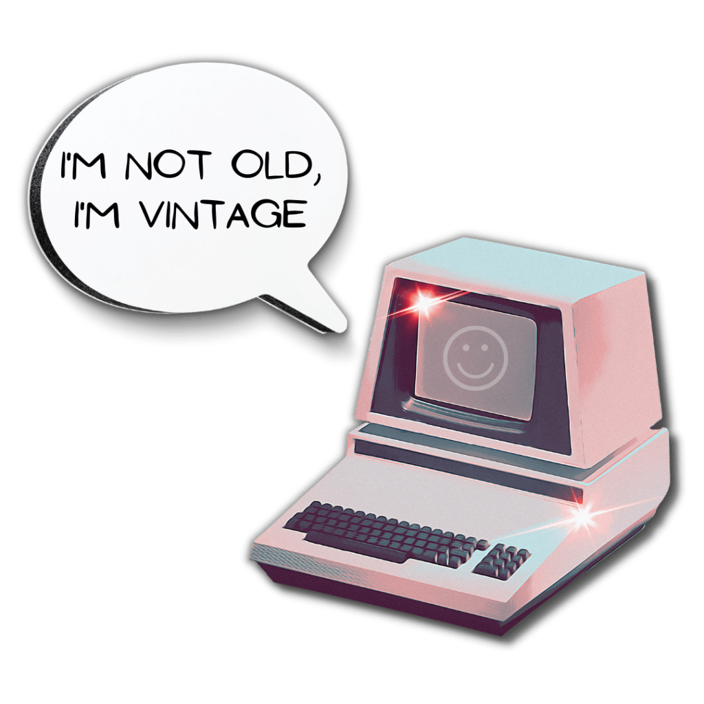 old progammer says "im not old, i'm vintage" - learning to code as an it professional